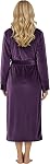 NY Threads Premium Womens Robe, Plush Fleece Long Bath Robe for Women, Fluffy Soft Women's Bathrobe