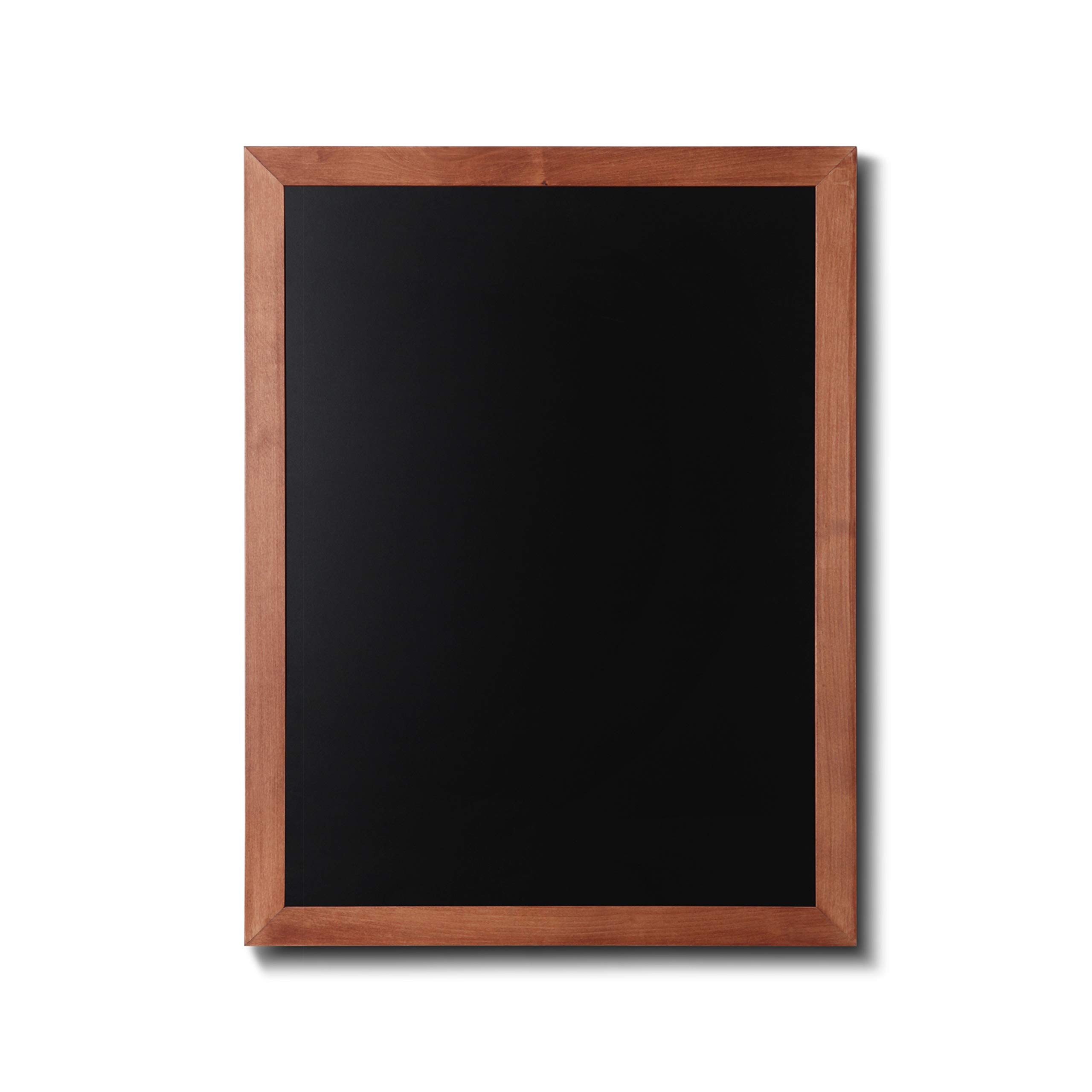 Lavagne con cornice in legno di faggio 60 x 80 cm | Lavagne da appendere in orizzontale o in verticale | Lavagna scrivibile con gessi o pennarelli a gesso liquido per menu o promemoria.