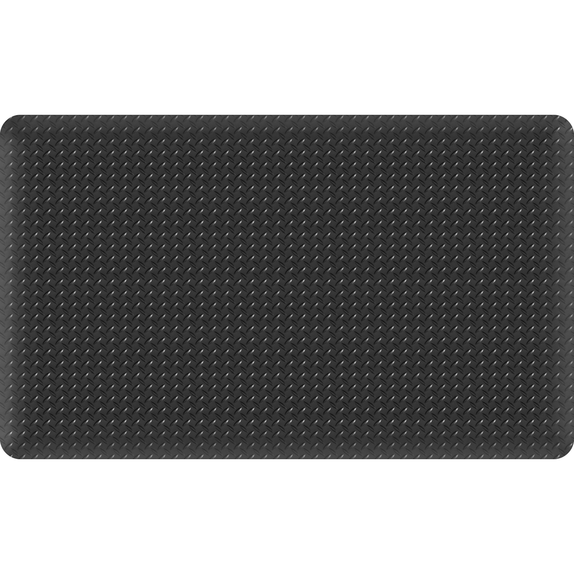 Office Depot K-Marble Foot Anti-Fatigue Mat, 36in. x 60in., Black/White, OD064-0908-35