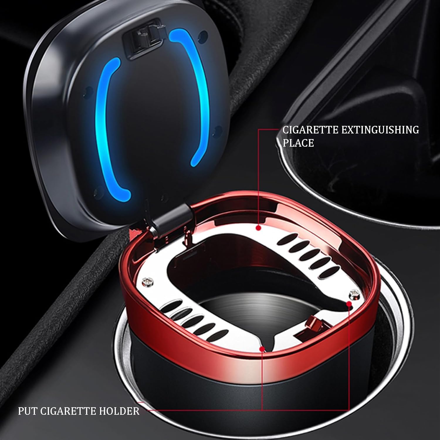 toyota cigarette holder Amazon.com: MTNYY for Toyota Aygo X AB70/Aygo 5-Door/Aygo 3-Door 2005-2025  Car Ashtray with Self Extinguishing, Portable Travel Cigarette Holder LED  Light, with Flip Lid Blue Light Detachable Design,Grey : Automotive