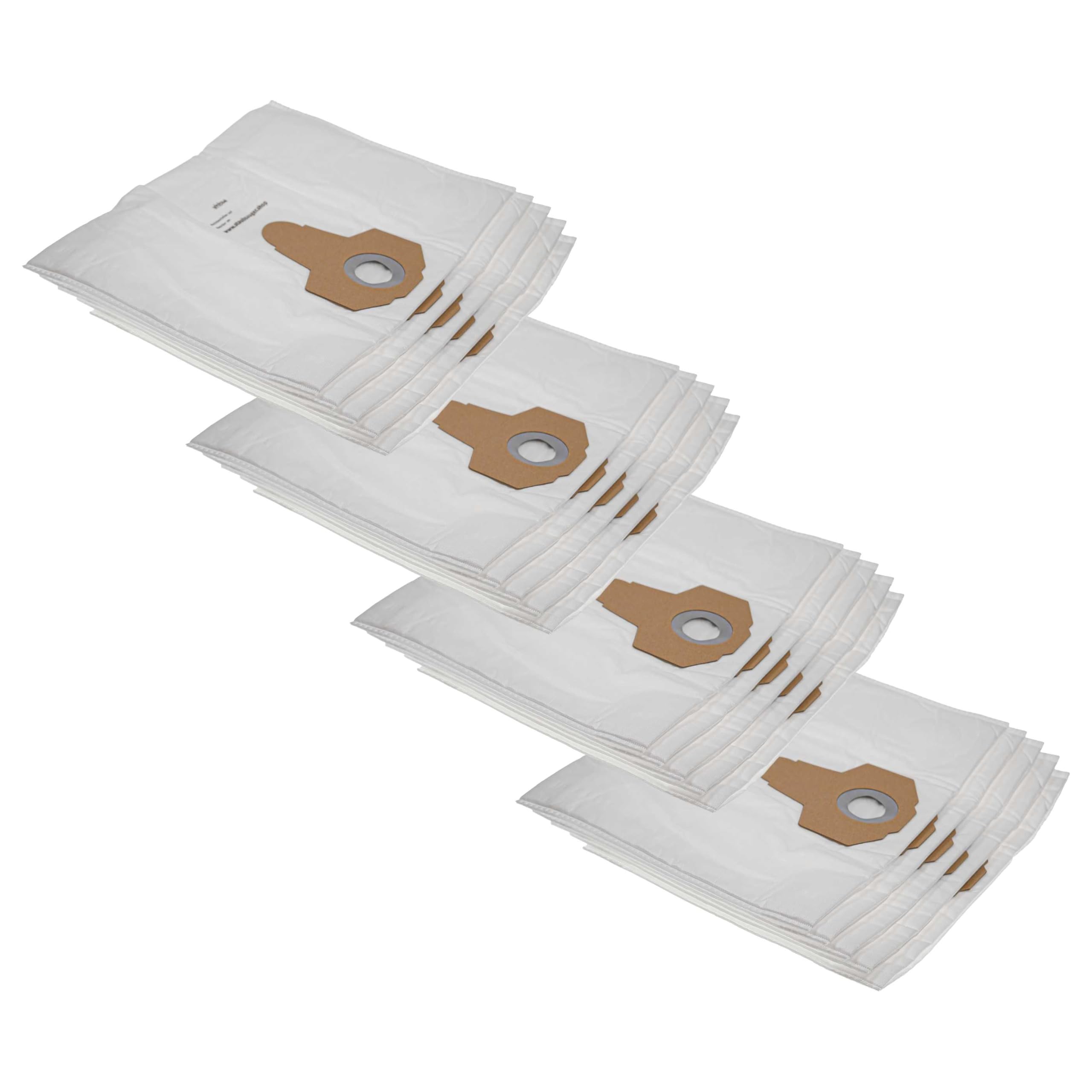 vhbw 20x sacchetto compatibile con Alfatec Aqua Dry 30 ASPB, Aqua Dry 20 Aquaclean, Aqua Clean 200 aspirapolvere - 45cm x 30cm