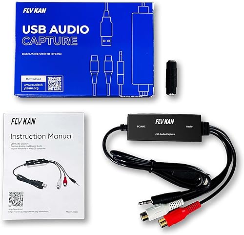 Miniatura 7 de capturador de cassette a mp3 para Windows 108.187 y Mac OS 10.11 USB 2.0