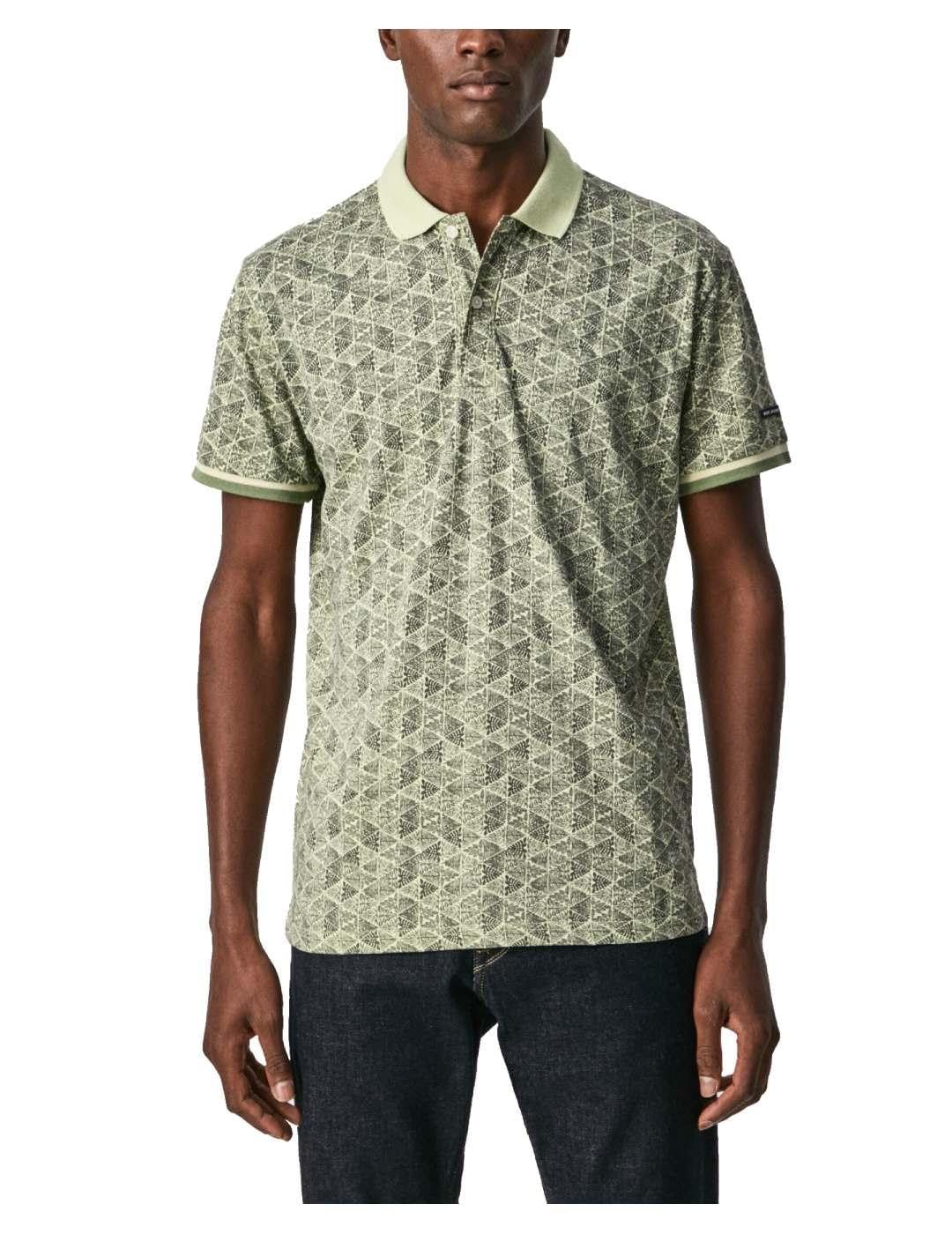 Polo Pepe Jeans imprimé botanique respirant contre la chaleur - 3