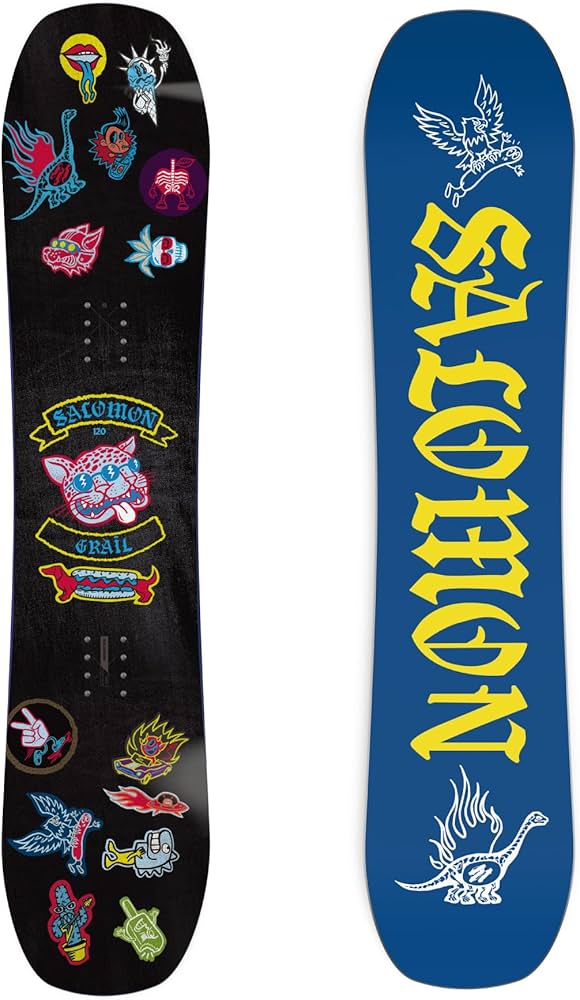 2024 Salomon Grail 120cm Junior Snowboard, Freestyle Boards 2024 Salomon Grail 120cm Junior Snowboard, Freestyle Boards