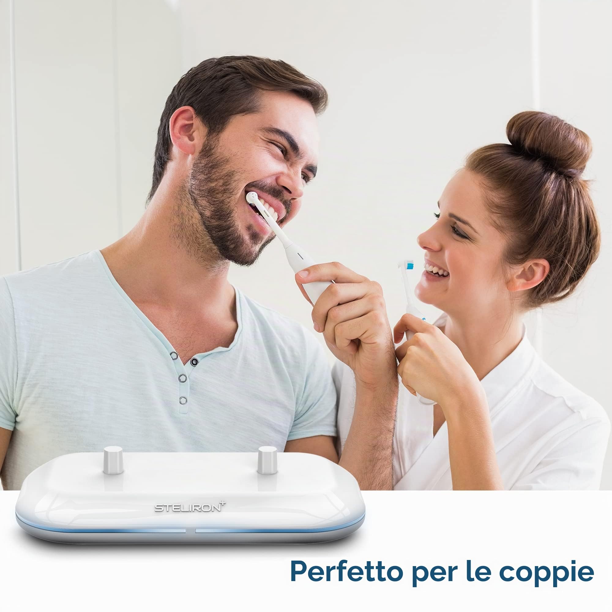 GALVANOX Caricatore 2-in-1 per spazzolini elettrici Philips Sonicare, compatibile con modelli ProtectiveClean 4100, 6100, Kids e altri – Sostituzione per base HX6100, base di ricarica impermeabile