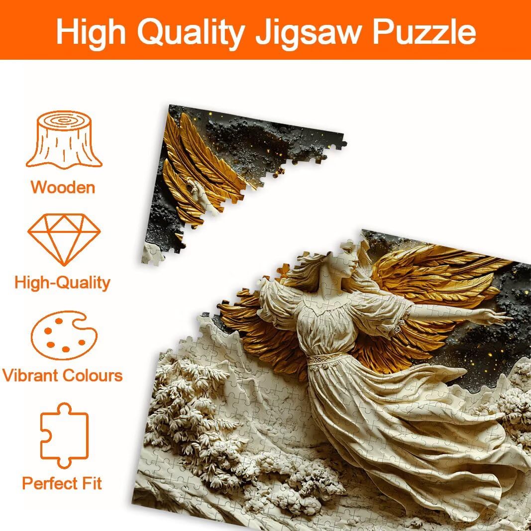 Puzzle 2000 Pezzi, Puzzle Angelo, Misura: 100x71cm, Regalo Donna/Uomo -8723