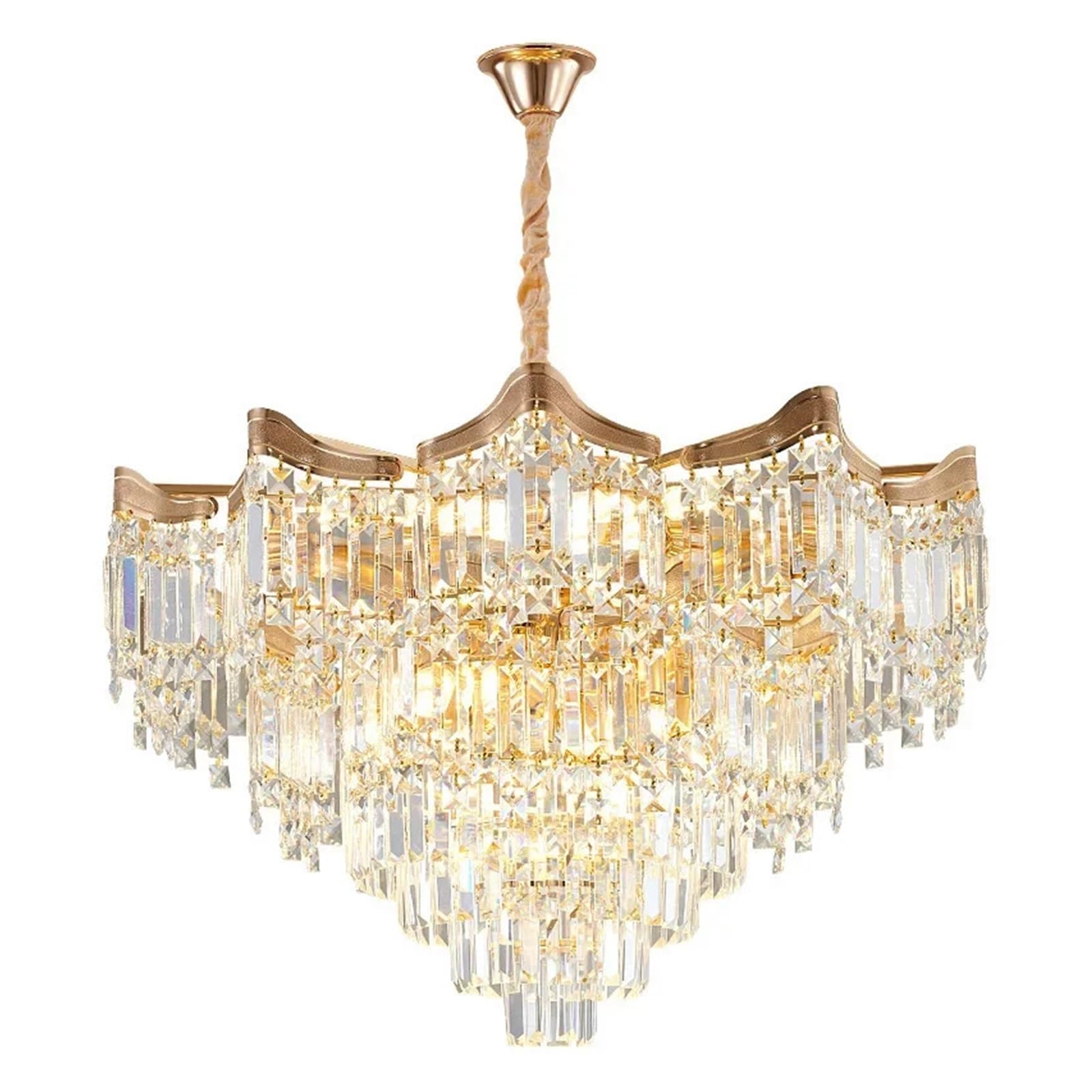 Lampadari nordici a Sospensione Moderni a LED con Cristalli, Moderni | per lampade da Soggiorno