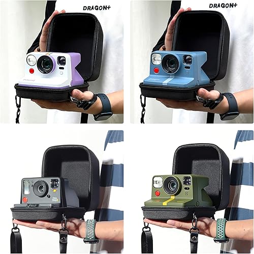 Miniatura 3 de WOGOZAN Funda protectora para Polaroid Now 2nd3rd, Now+ Gen 23rd, I-Type, OneStep+, Onestep 2, Filp, cámara de película instantánea - Funda rígida