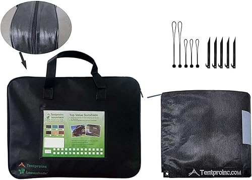 Miniatura 69 de Tentproinc Pantalla parasol para toldo, 8 pies x 13 pies 3 pulgadas (apta para toldo de 14 pies), protector solar de malla para autocaravana, cámper