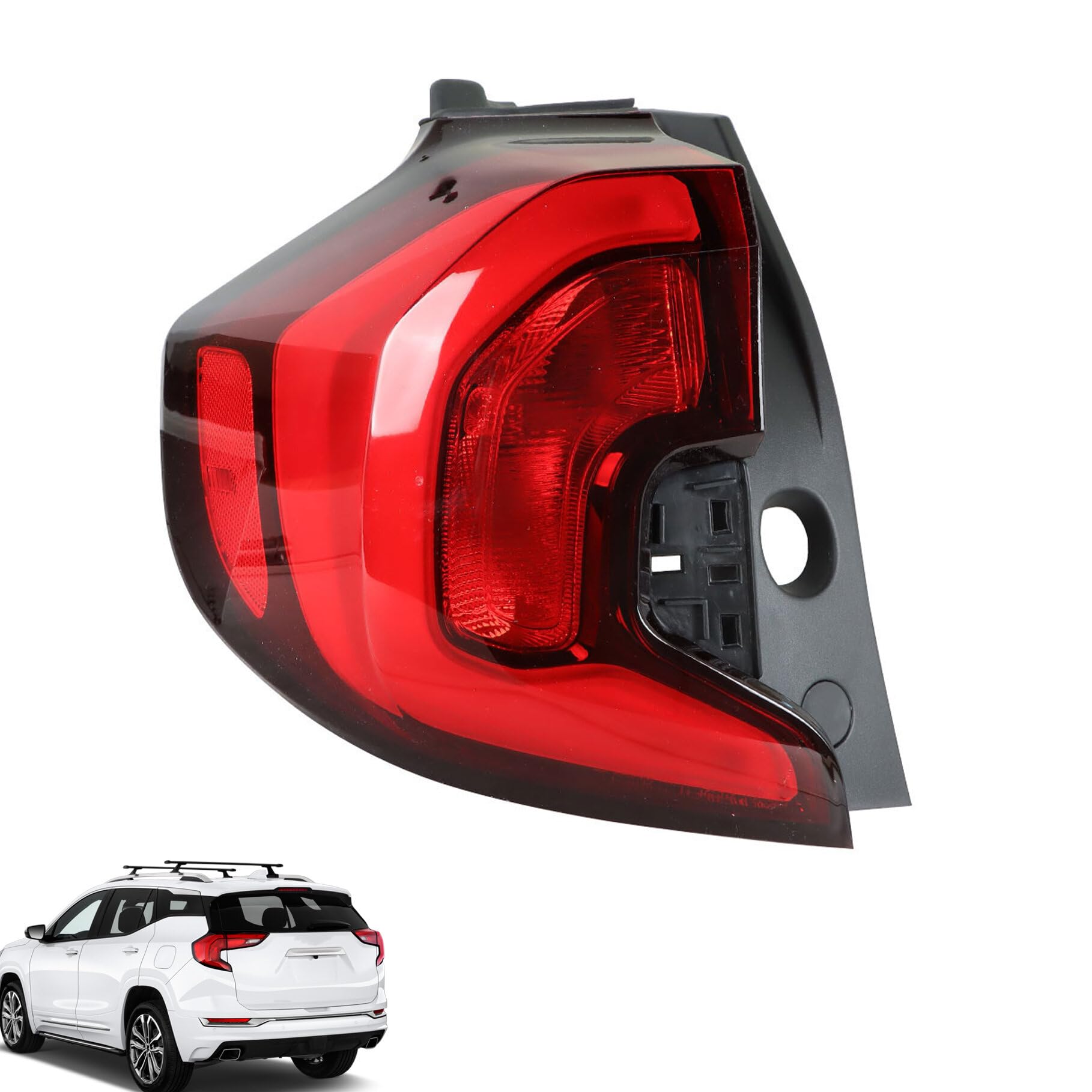 Amazon.com: TJHSM Tail Light Brake Lamp Assembly Driver Side Clear 