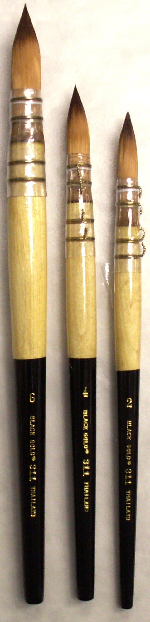 Kd600 Black Bristle Flat Brushes Arts & Crafts 30 Pc Arts & Crafts Fmb27567 Fm Brush