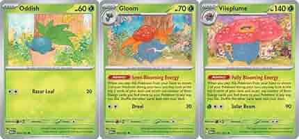 Amazon.com: Pokemon Vileplume 045/165 - Gloom Oddish