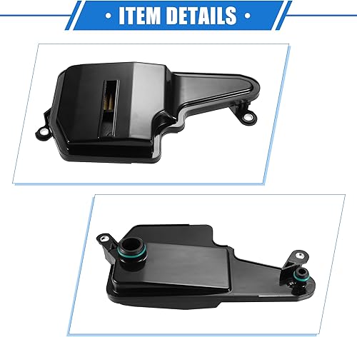 Miniatura 5 de Kit de filtro de transmisión automática compatible con Mazda 3 2012-2024 para Mazda 6 2014-2021, filtro de transmisión de motor negro de plástico