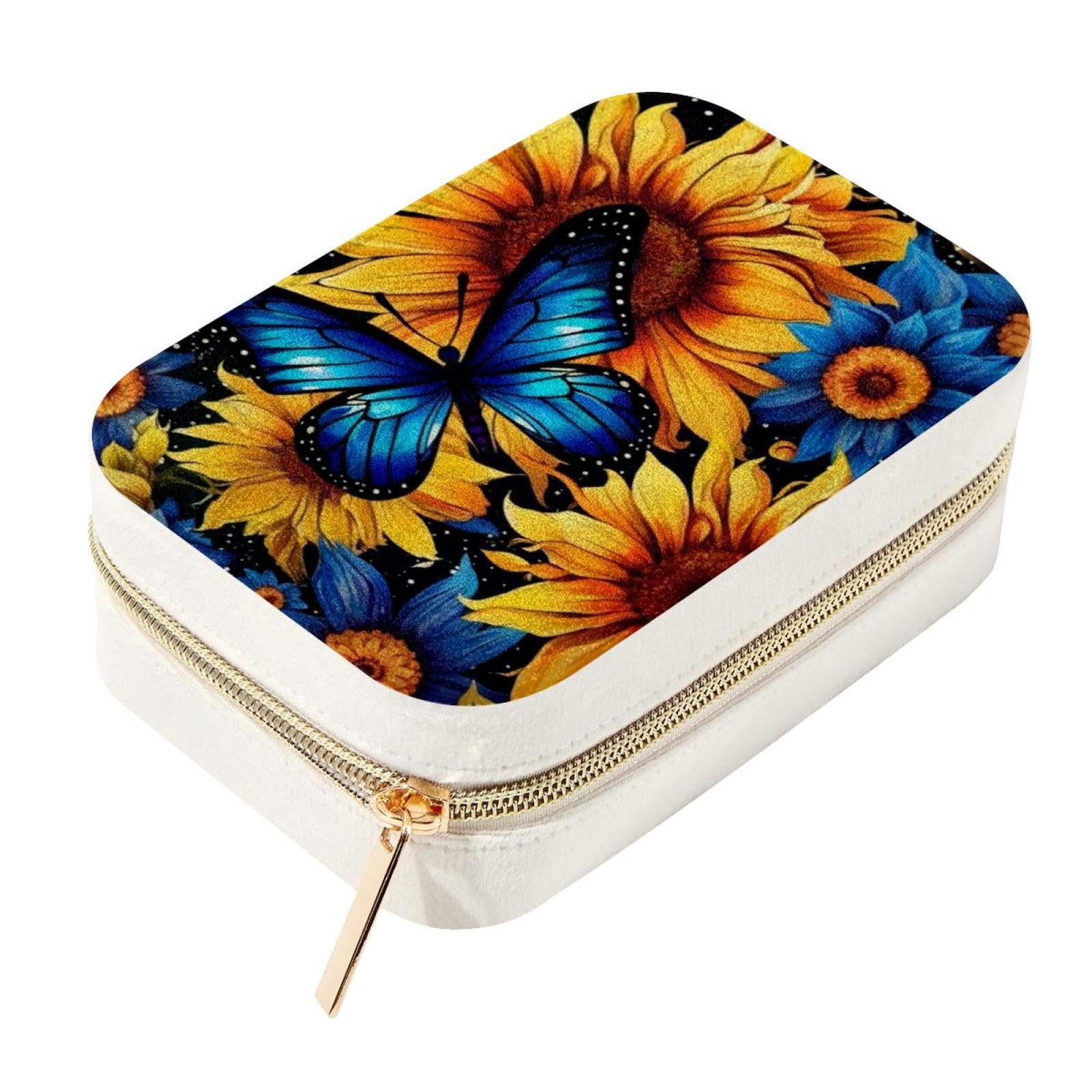 Organiseur de bijoux de voyage pour boucles d'oreilles et bagues