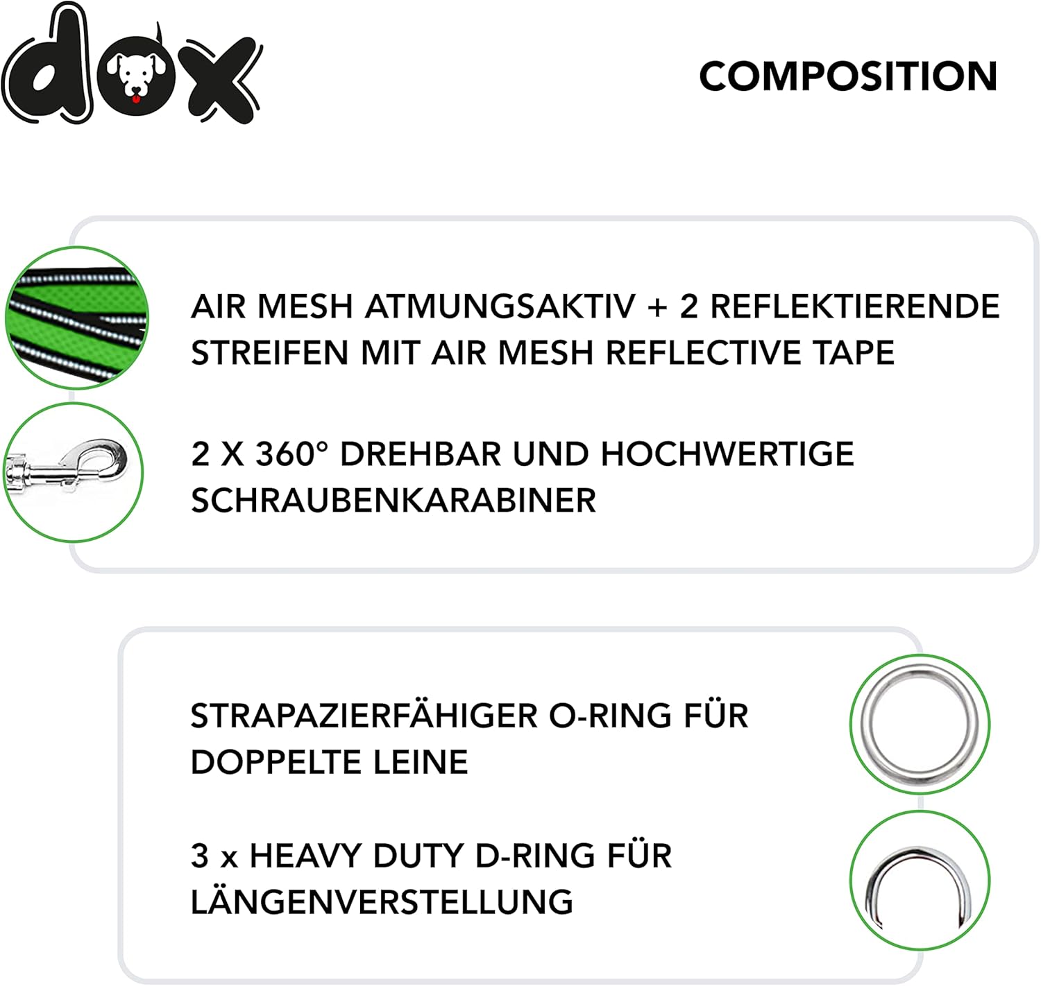 DDOXX póráz használat közben