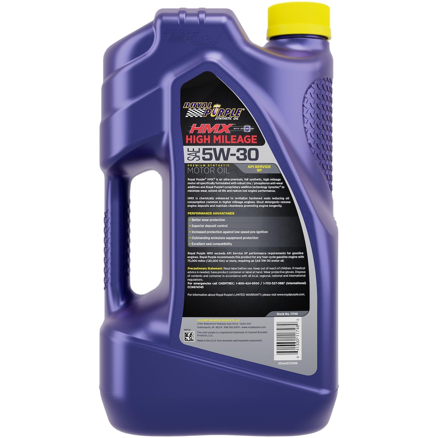 Amazon | Royal Purple 11748 HMX SAE 5W-30 ハイマイレージ合成