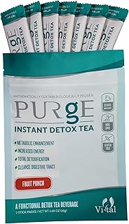 Purge Instant Slimming Detox Tea Infusion. Attention: This Beverage 100% Works Guaranteed!!! 1 Week Supply, This is an Active Functional Beverage. Purge Youself into a Slimmer, Healthier You!