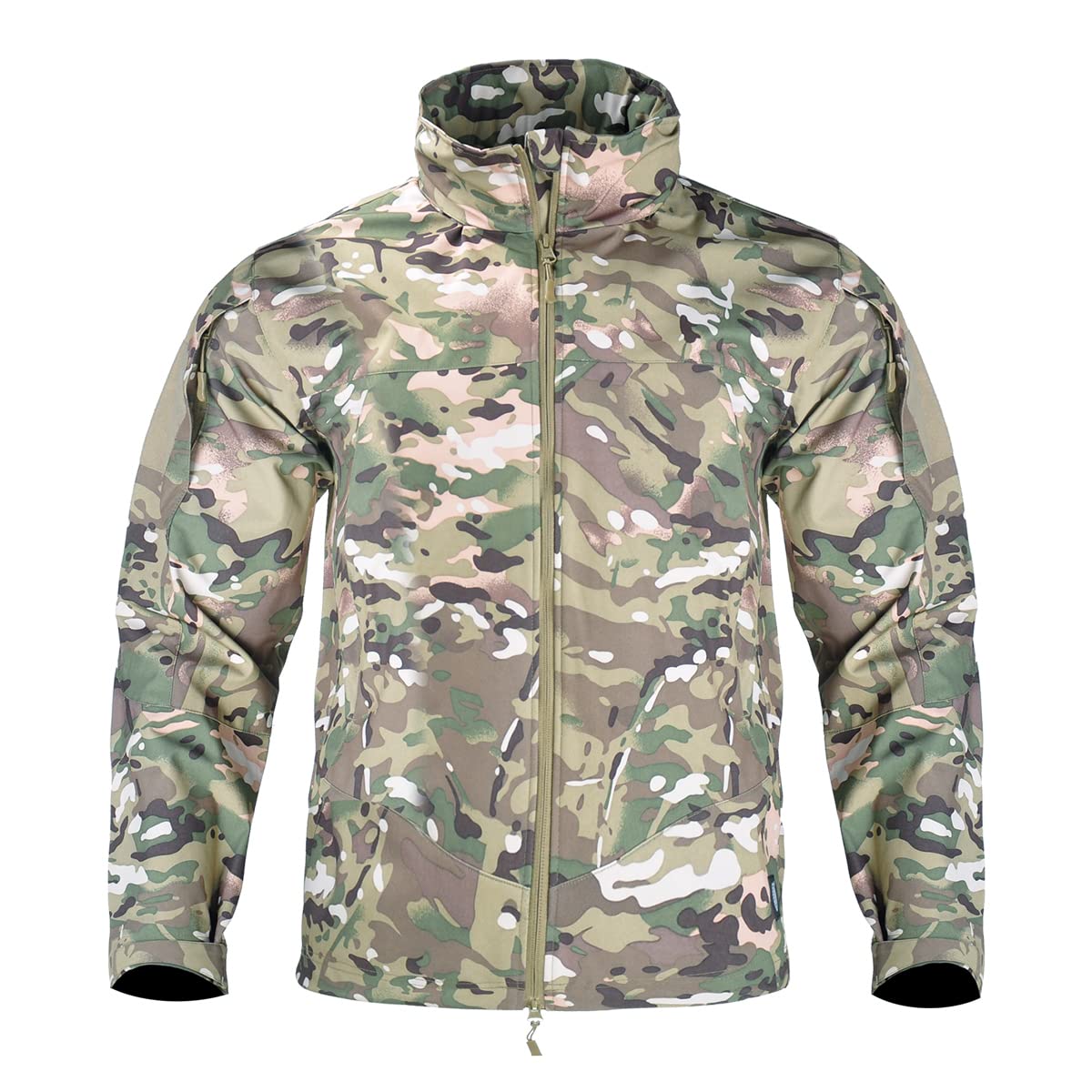 Tactical Military Jacket Polar Fleece Men's Combat Camouflage Softshell Lightweight Windbreaker Outdoor Coat