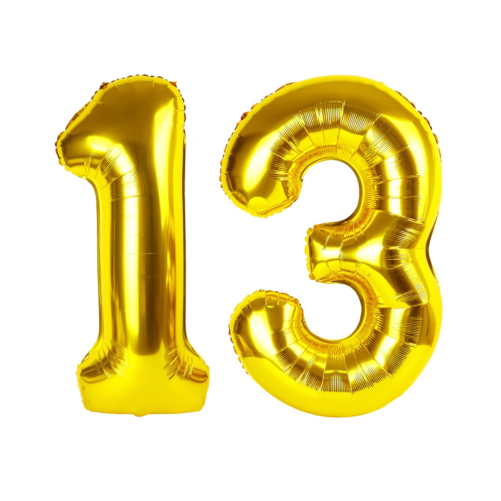 Number Balloons Gold 13 Balloon 40 inch for 13 31 Birthday Party Decoration