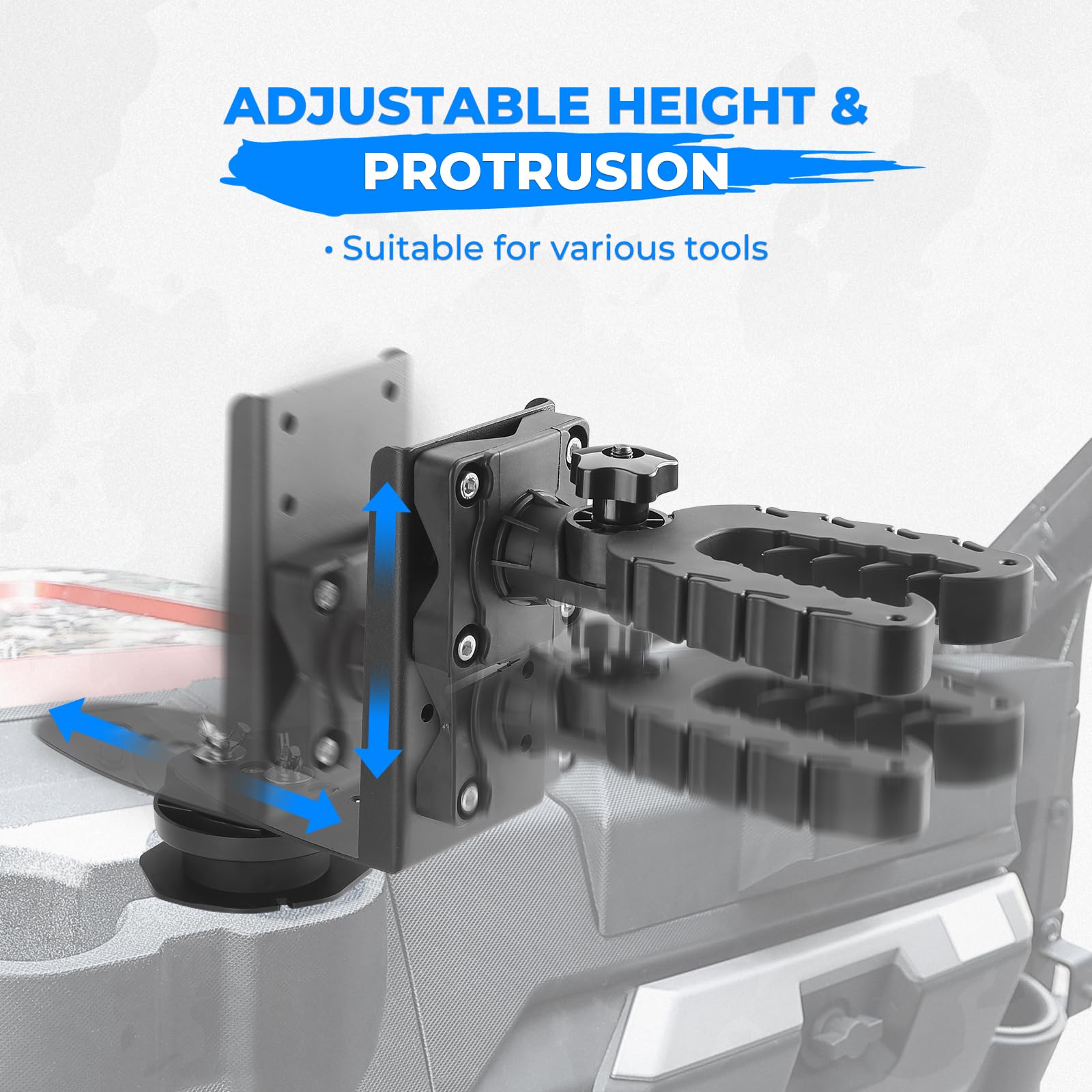 Snapklik.com : KEMIMOTO UTV Hunting Tool Holder Rack, Tool Holder ...