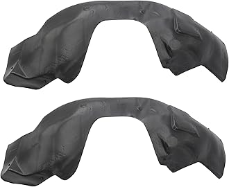 Front Fender Liner Set Compatible with 2010 2011 2012 2013 Chevrolet/Chevy Camaro Driver Left Side OEM 22863721 & Passenger Right Side OEM 22863722