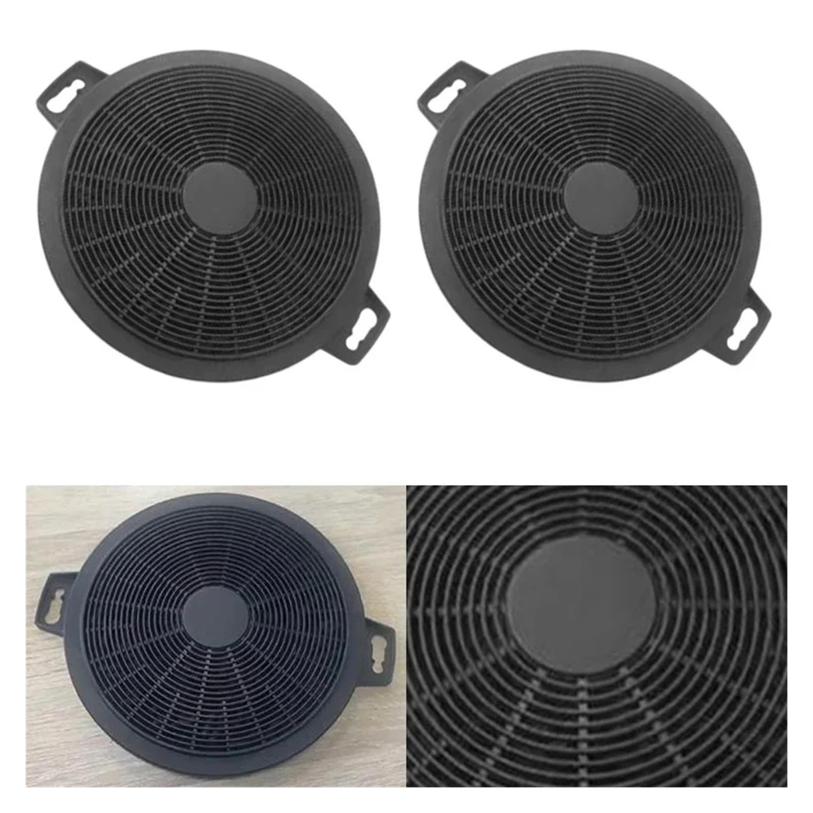 Filtros De Campana Extractora for Cocina, Extractor Doméstico, Filtro De Cocina De Carbón, 2 Uds.