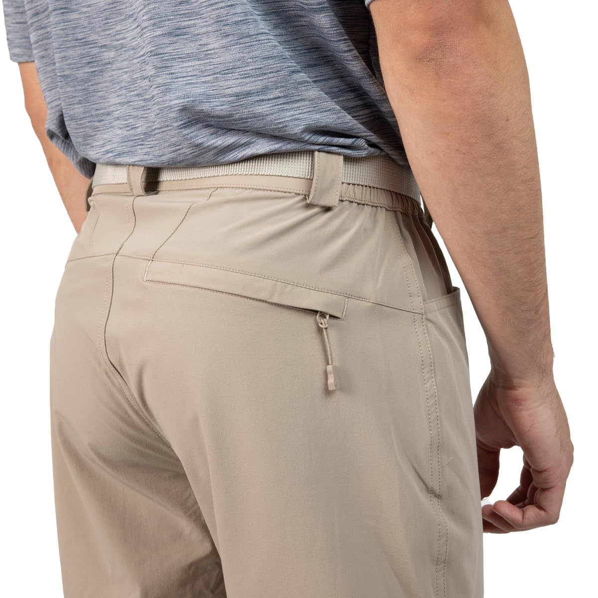Izas Grani II Pantalón Desmontable Mount-Stretch para Hombre. Elástico, Duradero y Repelente al Agua. Transpirable y de Secado Rápido. con Bolsillos y Ajuste Cómodo. Ideal para Montaña y Senderismo