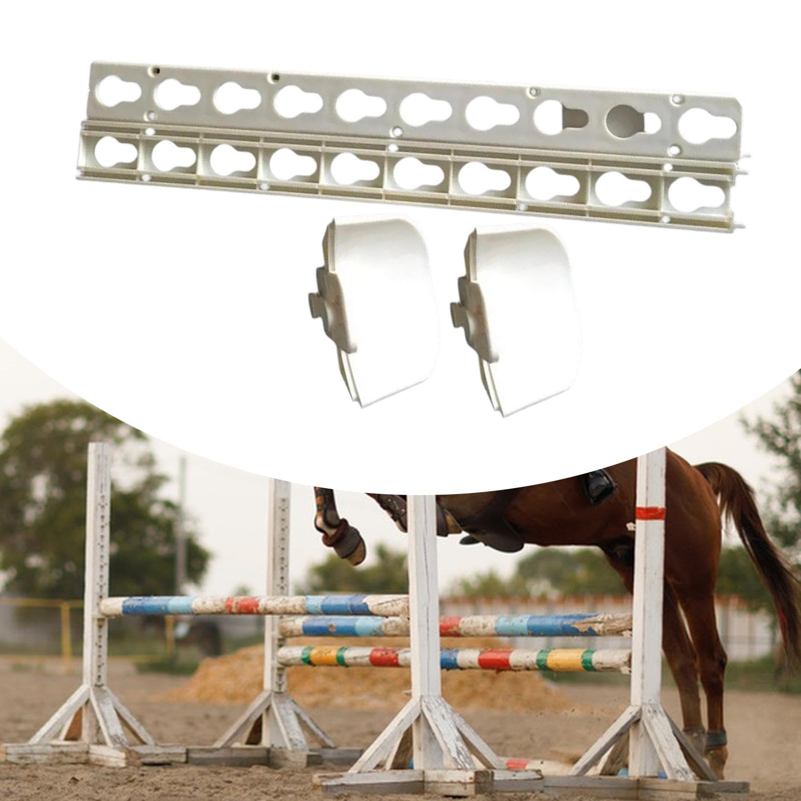 F Fityle de Cerradura con Copa de Salto, Soporte de Copa de Salto, de Repuesto portátiles, Taco de Salto, Copa de obstáculos para Adultos