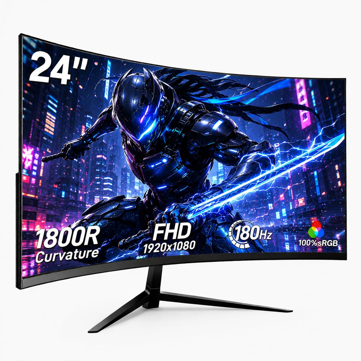 Monitor Gamer Curvo 24 1800R