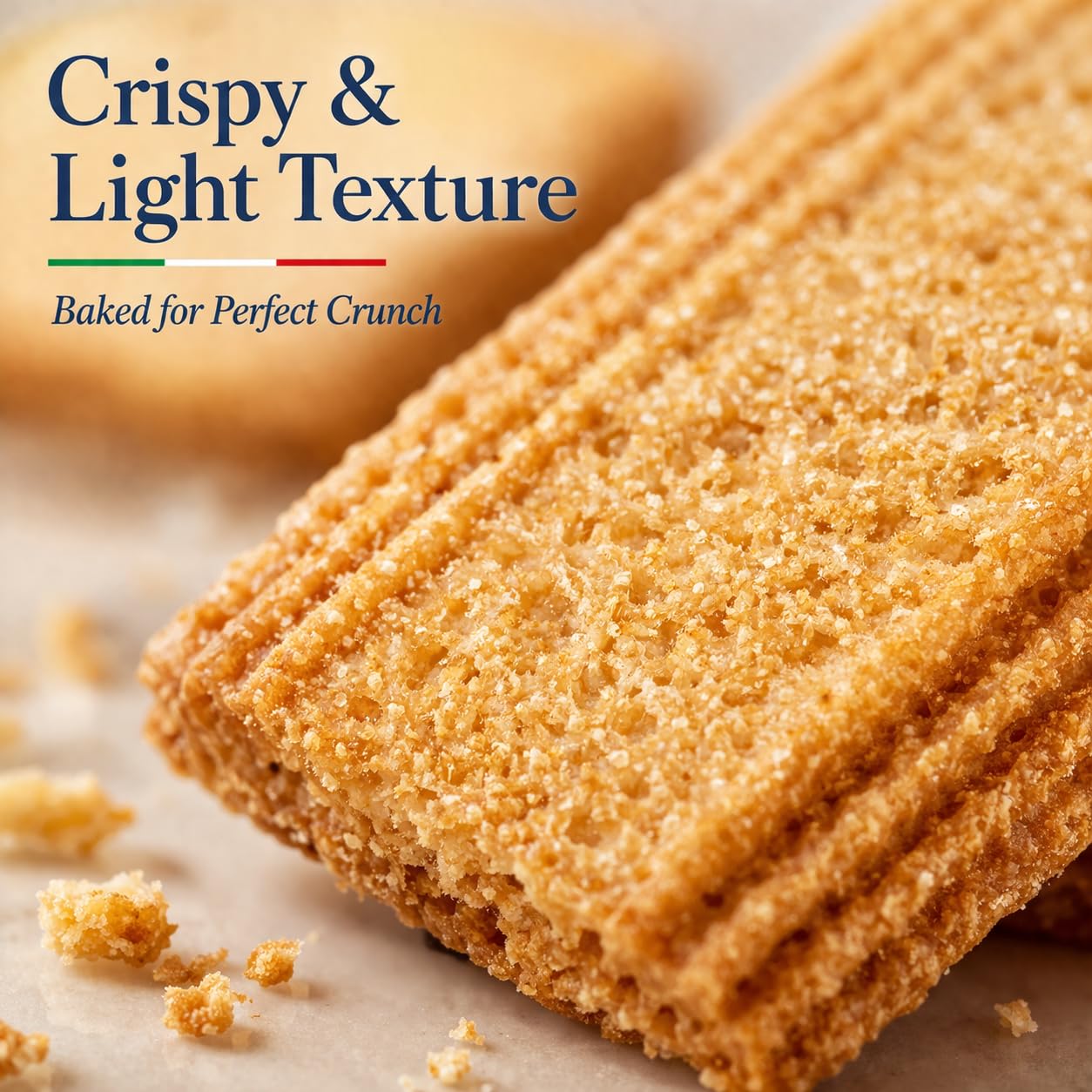 Gentilini Novellini Italian Biscotti Cookies, Milk & Honey, 8 Pack (8.8 oz / 250 g Each) – Imported from Italy, Classic Italian Cookies, Crispy Sweet Biscuits for Coffee, Tea & Snacking