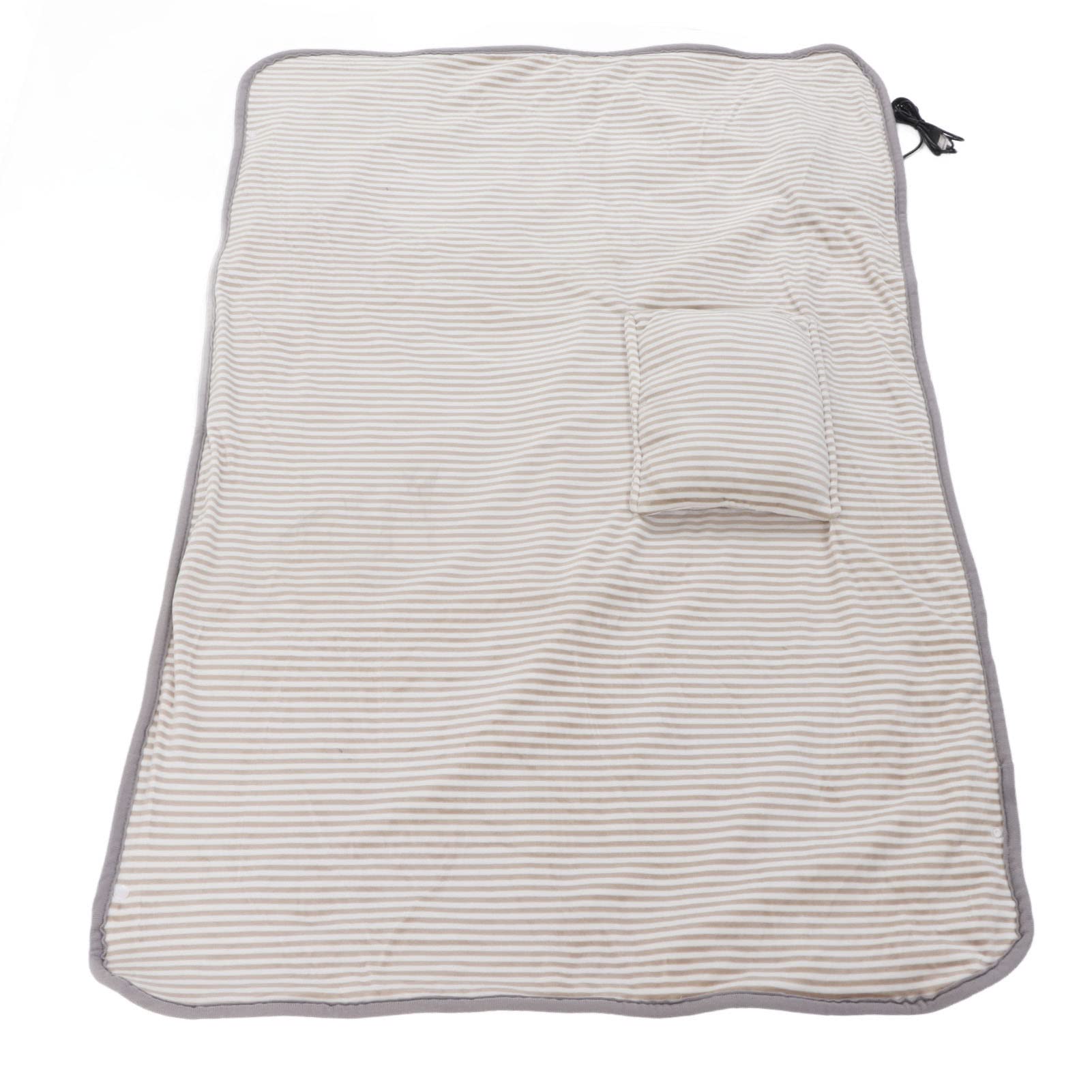 Amazon.com: Omabeta Electric Blanket, Heating Blanket 75x115cm Flannel  Cashmere USB Interface for Home(Striped Khaki 75x115cm) : Home u0026 Kitchen