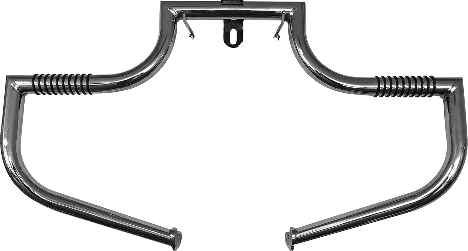 Lindby Custom Linbar Front Highway Bar - Triple-Chrome Plated