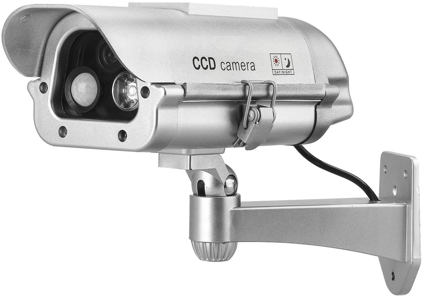 Solar Powered CCTV Security Dummy Camera with Motion Sensor and Flash Lights (2-Piece)-image-29