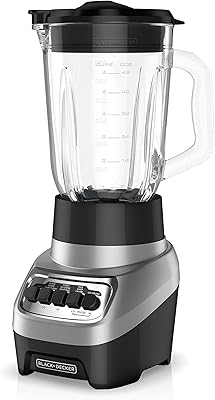 Licuadora con Auto-Limpieza y Molinillo de 20oz - Licuadora de Mostrador de 1400W para Batidos, Jarra de 68oz, Tritura Hielo y Frutas Congeladas