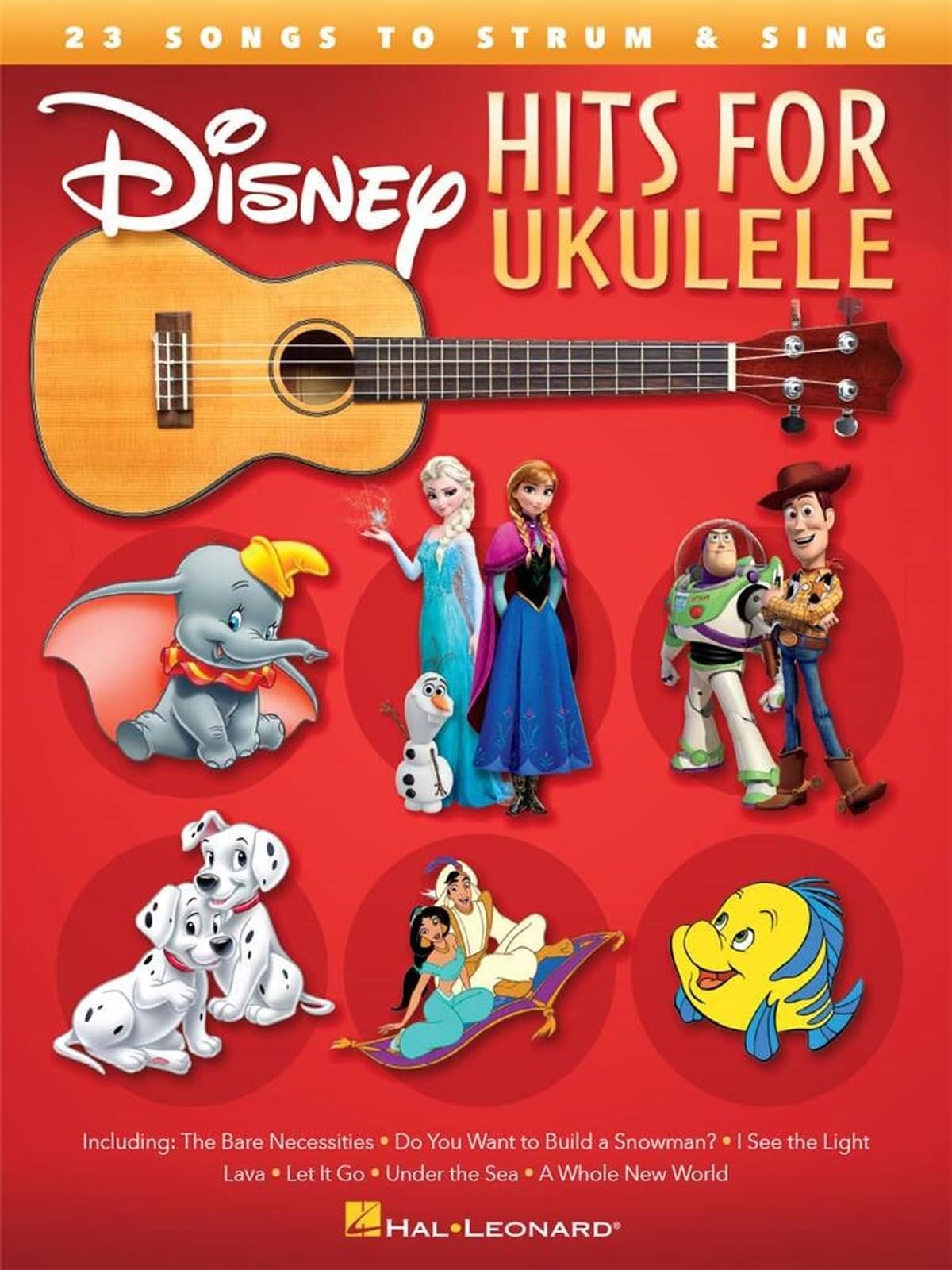 Disney Hits for Ukulele by Hal Leonard Publishing Corporation (Book)