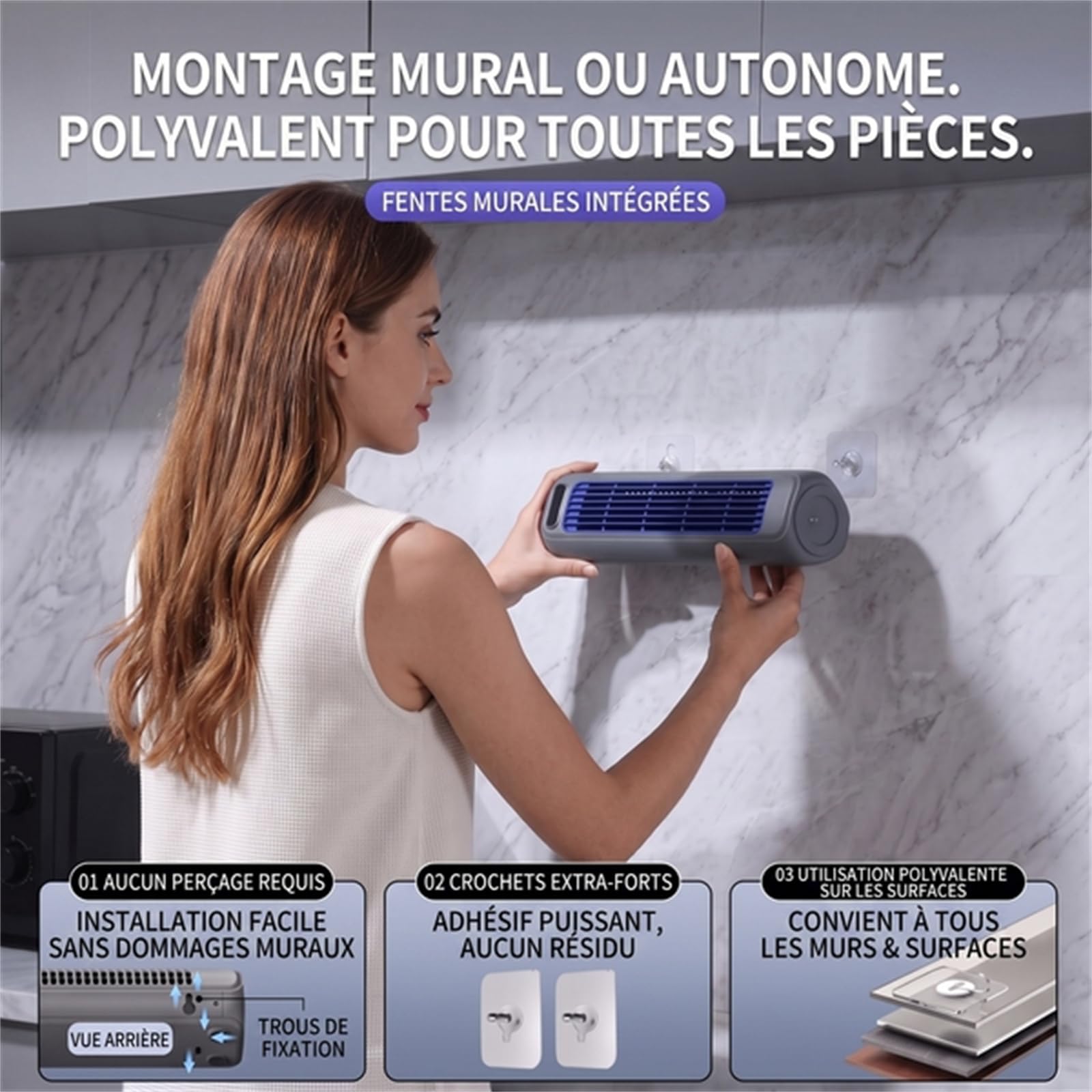 cooling ace climatiseur portable, évaporatif USB-C 5 modes