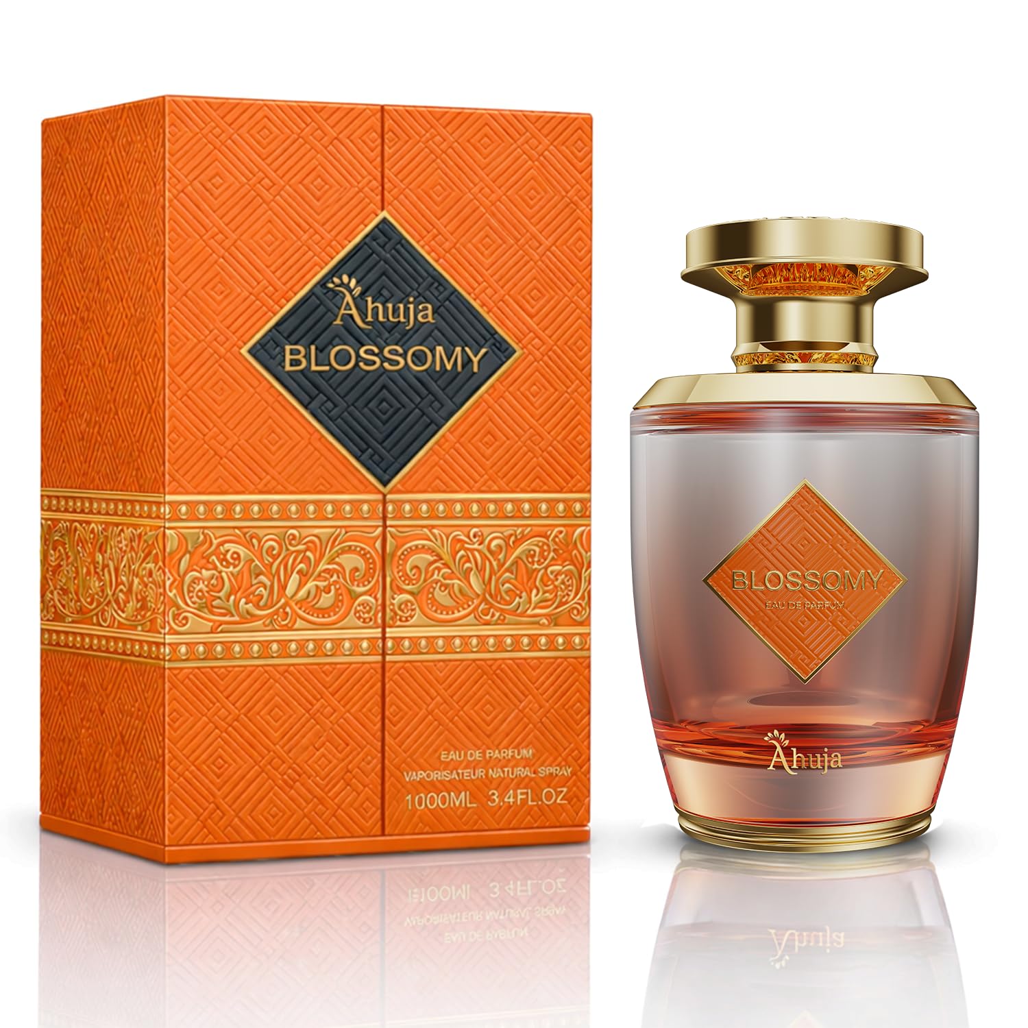 Amazon.com : AHUJA Blossomy Eau De Parfum 3.4oz for Women – Long
