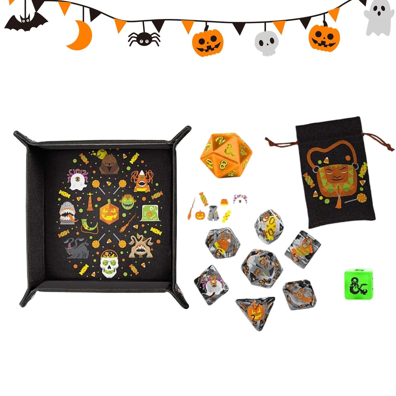 Kalendarz Odliczania Do Halloween 24 Kolekcjonerskie Kości na Przyjęcie