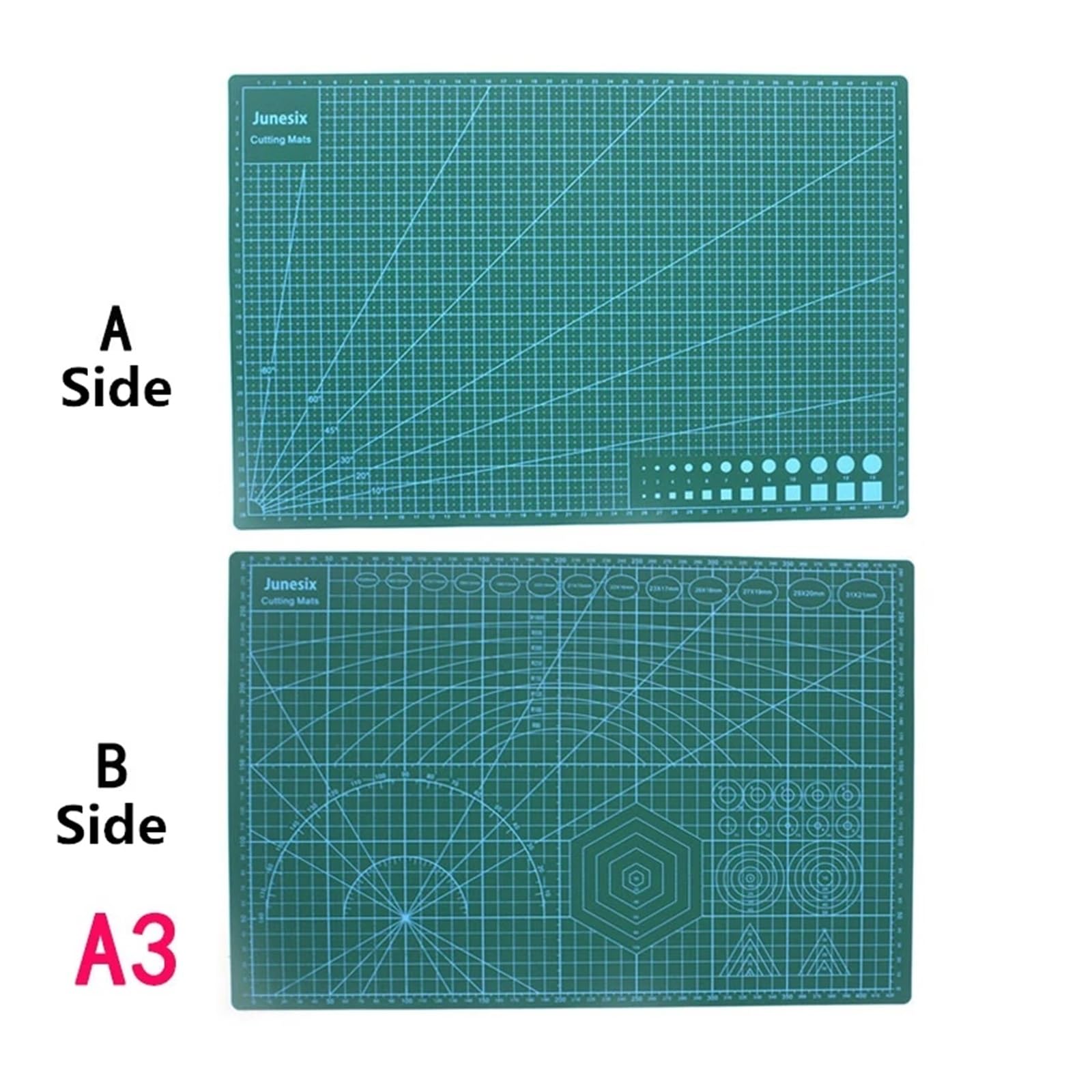 Costura Autoregenerativa Tapete De Corte A2 De Gran Tamaño, 45x60cm, Rejilla De Doble Cara, Almohadilla De PVC Autocurativa, Tablero De Grabado