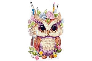 Ylkgogo Pencil Ornament: Owl-Shaped Pencil Holder for Artistic Expression