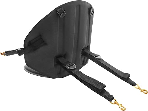 Miniatura 2 de Asiento de kayak de espuma moldeada clásica con respaldo alto con paquete de cremallera, asiento de kayak sentado en la parte superior, asiento de