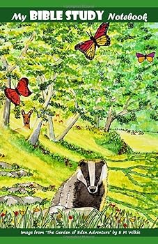 Paperback My Bible Study Notebook: The Garden of Eden Adventure - Badger Book