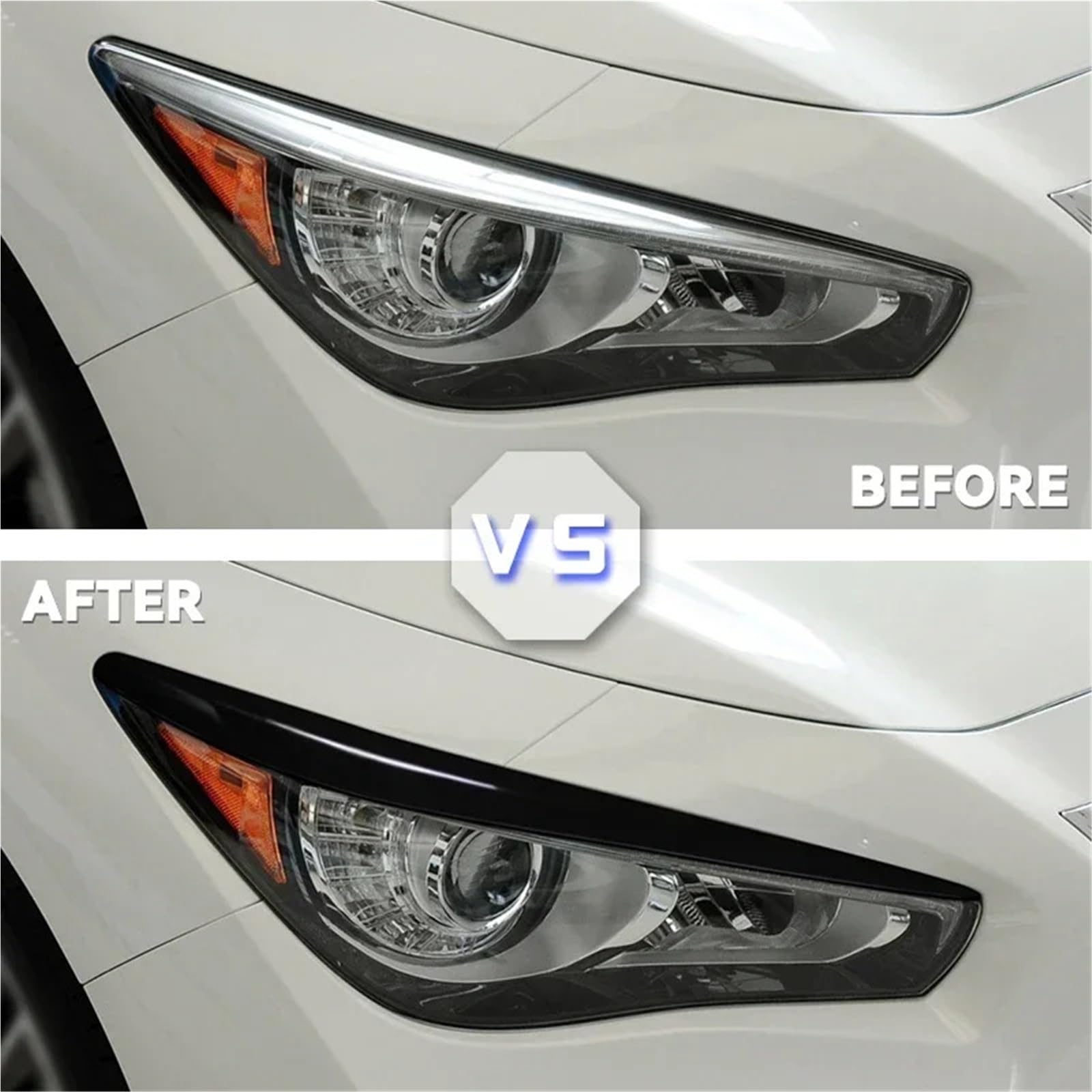 Reflektor powieka osłona Dla Infiniti Q50