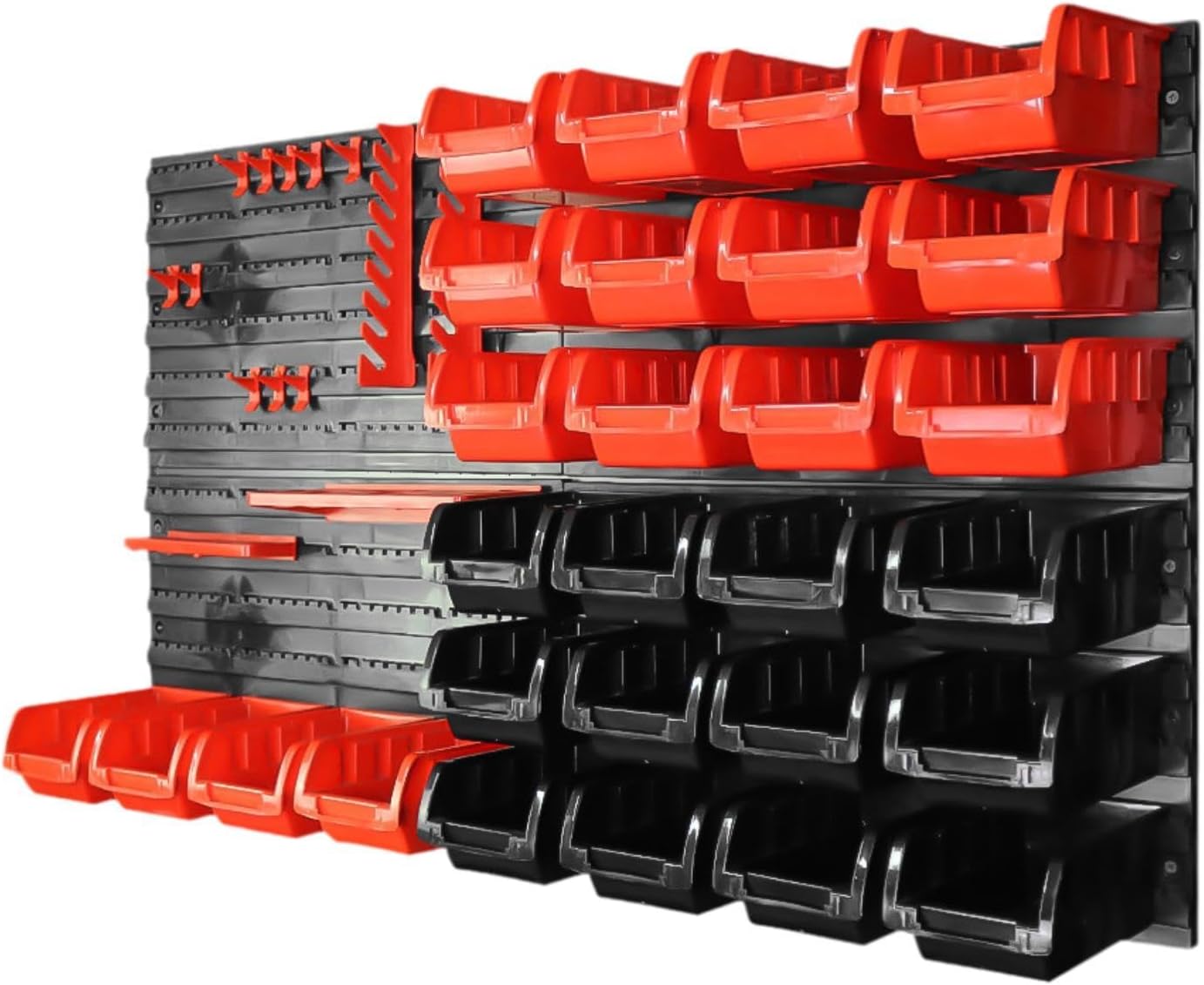Storage Bins DIY with Wall Panels for Nails Screws Buttons