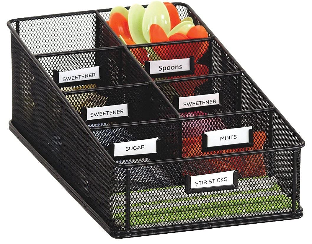 Safco Produkty 3291BL Onyx Mesh Organizer na przyprawy, czarny