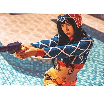 ジョジョの奇妙な冒険 グイード・ミスタ Guido Mista コスプレ衣装 fe40d8f68cb6659d0a038891b824a8