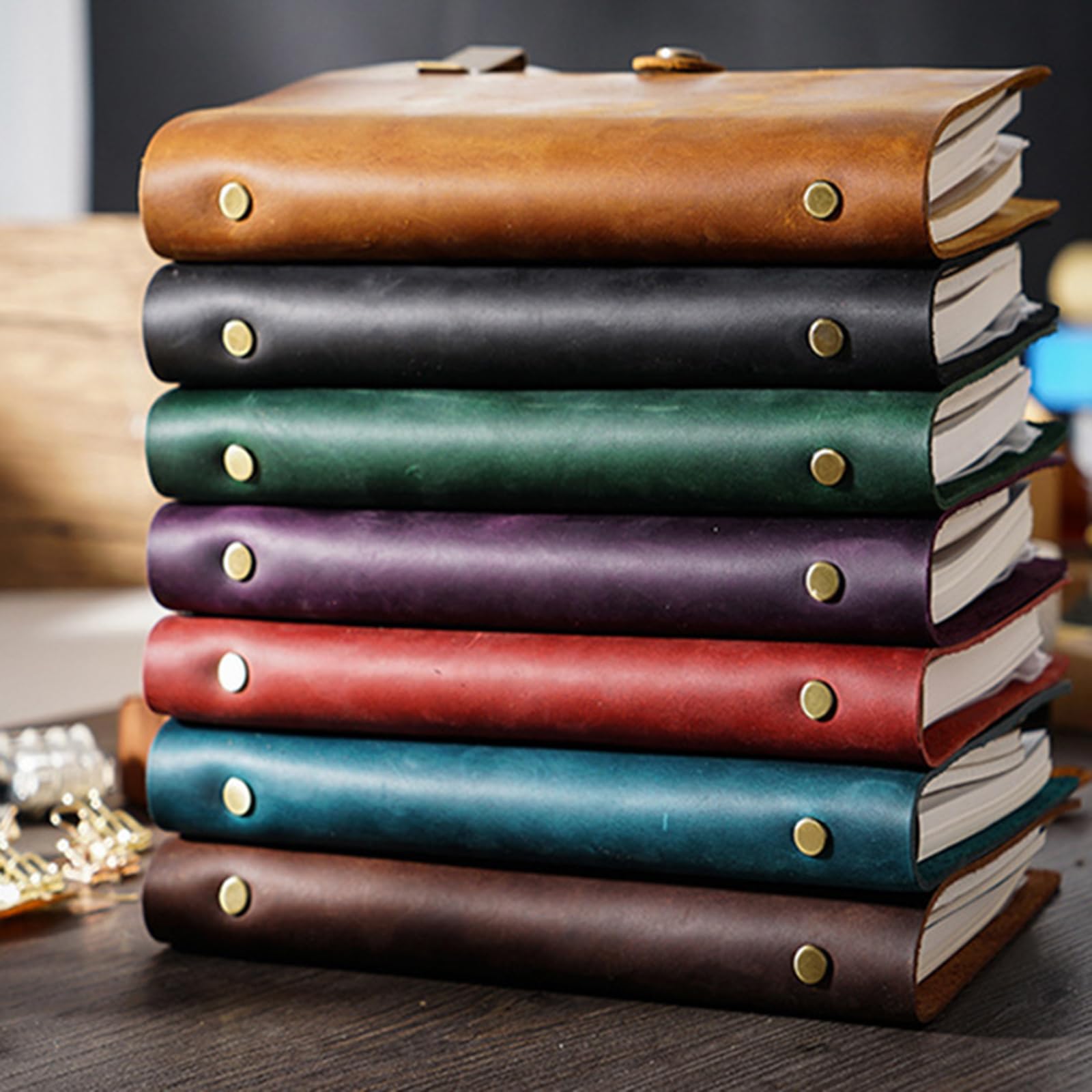 Glatte Schreibpapiermaterialien, anpassbare Seite, nachfüllbares Notizbuch, abnehmbare Ringe, Binder, ein 5-Größen Notizbuch, abnehmbar