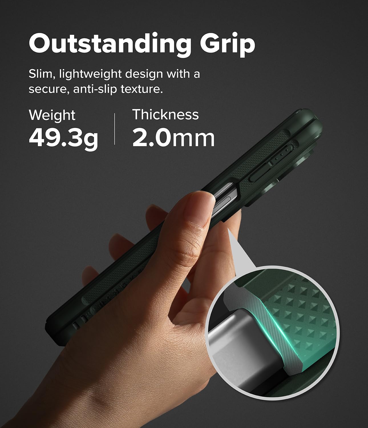 Ringke Funda y Protector Pantalla para Galaxy Z Fold 8