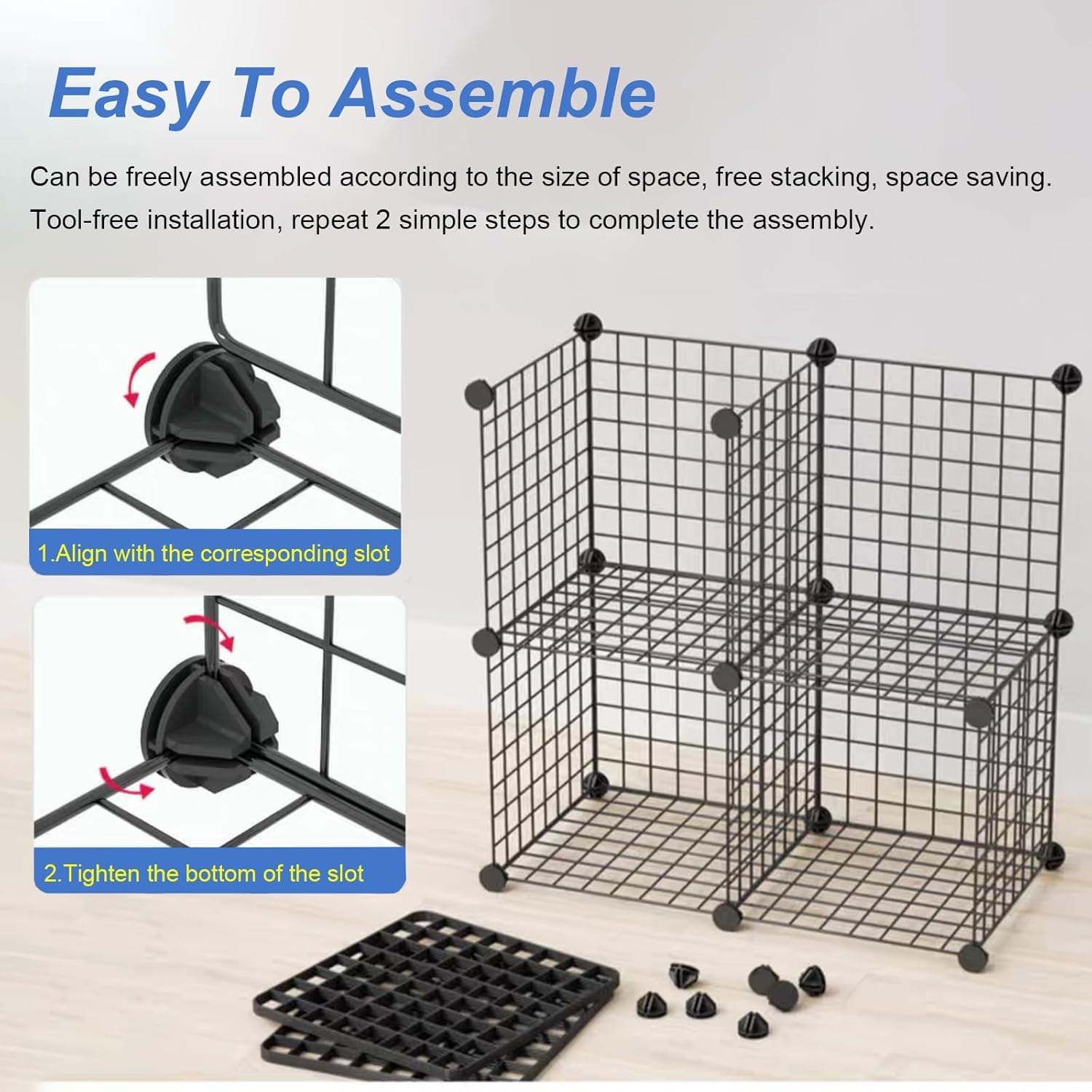 Boîtes de rangement empilables pour casque de sécurité, organiseur réglable avec roues pour chantier, garage, atelier, usine – Étagère de présentation de casque