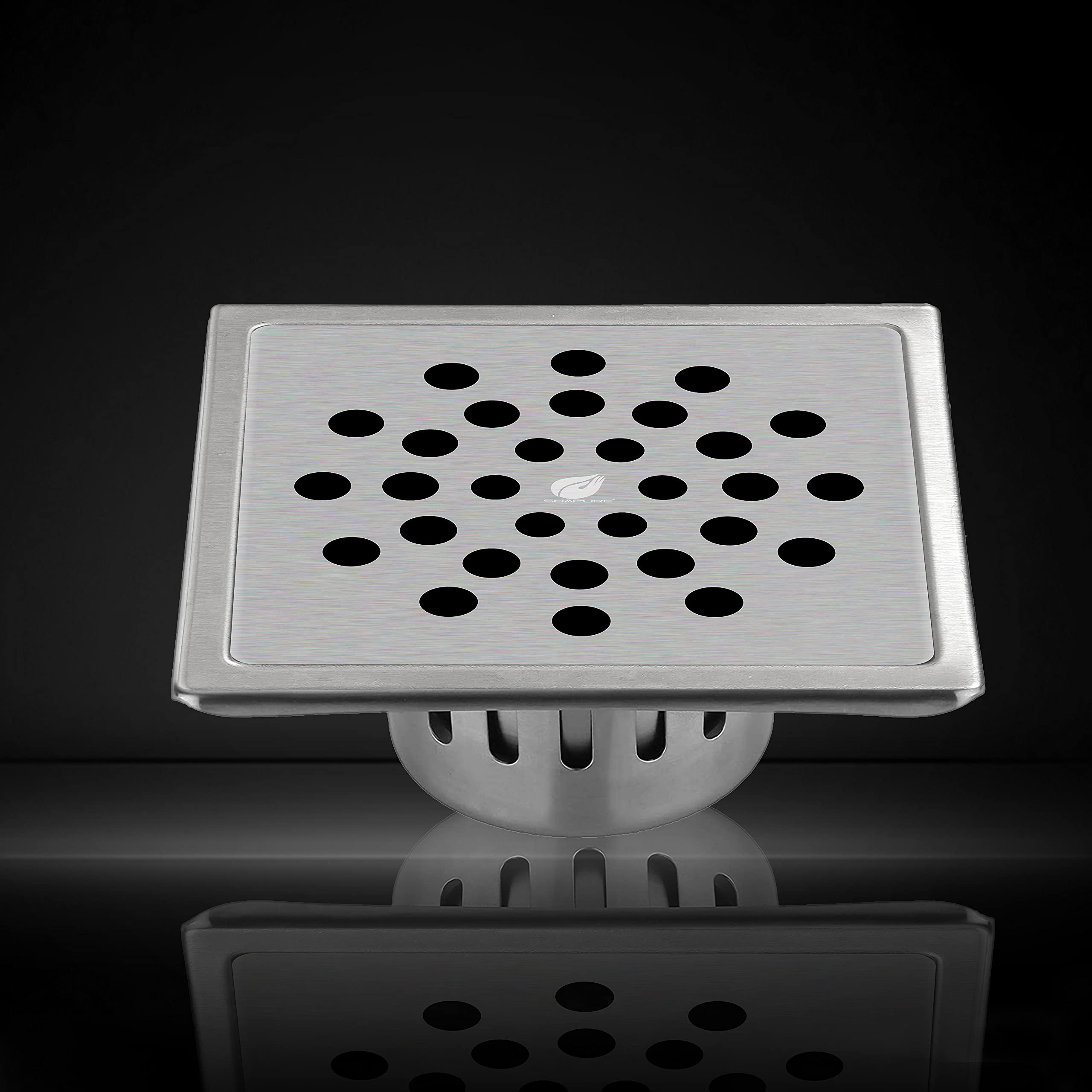 See full amazon price history chart for Shapure Stainless Steel Grade 304 Bathroom Drain Channel Grating Cover Floor Anti-Cockroach Jali in Matt Finish (Round Jali, 5" X 5") Shapure Stainless Steel Grade 304 Bathroom Drain Channel Grating Cover Floor Anti-Cockroach Jali in Matt Finish (Round Jali, 5" X 5") (B09FLWDMGN) Amazon Price History, Amazon Price Tracker